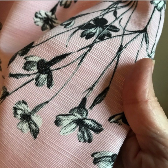 PINK SLEEVELESS MISS SELFRIDGE DRESS BLACK BOW - Picture 6 of 8